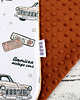 kocyki, kołderki, pościel dla dzieci Kocyk 75 x100  American Car 3