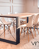 stoły Stół Dębowy lity industrial Loft  A 1