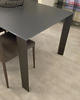 stoły Nowoczesny Stół Kuchenny 120x60 Elegancki Spiek Kwarcowy i Stalowe Nogi HIT 2