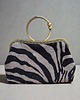 torebki do ręki Amanda szara zebra 2