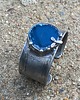 bransoletki wire wrapping Granatowy staw - bransoletka regulowana 3