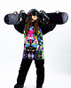 bluza z kapturem damska Damska Bluza Snowboard DR.CROW Tiger 2
