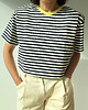 t-shirt damskie T-Shirt Move crop paski poduchy yellow 3