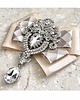 broszki Brosza z trójwymiarową wstążką z diamencikami New 3