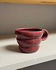 kubki Kubek Burgundowy Modern 300 ml  SA 1