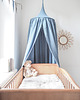 namioty i tipi dla dzieci Lniany baldachim - DUSTY BLUE 1