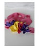 chokery Choker z jedwabnymi kwiatami 1