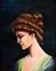 obrazy AT THE NIGHT SKY 80x60 cm HYPATIA Z ALEKSANDRII PORTRET NAMALOWANY NA PŁÓTNIE 1