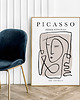 plakaty Plakat W stylu Picasso Twarz Kobiety 1