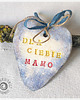 dodatki - różne Ceramiczne serce z personalizacją na prezent, dedykacja, pamiątka 4