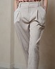 spodnie materiałowe damskie Bawełniane spodnie sztruksowe, SAND BEIGE TOLA 5