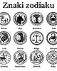 srebrne naszyjniki Znak zodiaku I - moneta na szczęście 1