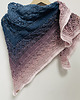 szale damskie Chusta ombre Klaziena ręcznie robiona szydełkowa 4