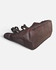 torby na ramię Shoper bag brązowa czekoladowa torba 5