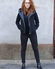 bluza z kapturem damska Bluza damska w stylu remoneski , gotycki styl 1