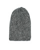 czapki damskie Grafitowa beanie czapka krasnal robiona na drutach 1