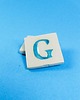 magnesy Ceramiczny magnes, niebieska literka G 1