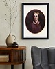 grafiki i ilustracje Portret Charlotte Bronte, literatura angielska, Jane Eyre 3