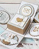 kartki scrapbooking Pamiątka Pierwszej Komunii Świętej, exploding box 6
