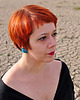 klipsy UNIKATOWE klipsy - piramidki - INKY OCEAN 1