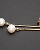 kolczyki pozłacane Kolczyki pozłacane Stick /white pearls vol. 2/  alloys collection  3