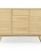 komody i szafki Komoda Bufetowa "S" Jednolita / Mała Komoda do salonu / 130cm 4