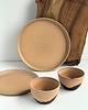 kubki Kubek ceramiczny bez uszka, czarka, miseczka - Borówka 1