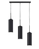 lampy wiszące 3-punktowa lampa wisząca do kuchni z abażurami w kształcie tuby BORNEO 5