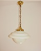 lampy wiszące Lampa wisząca Modern Mid-Century, lata 40 3
