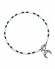 korale LUNULA naszyjnik z kamieni - opal, lapis lazuli i perła 1