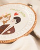 Ślub - inne Ślubna, indywidualna dedykacja, haft w oprawie vintage 6