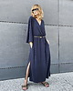 sukienki maxi damskie Letnia Sukienka Kimono Maxi Emma Antracyt 2