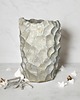 wazony Duży wazon na kwiaty, ręcznie rzeźbiony obiekt ceramiczny, styl wabi sabi 1