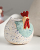 ozdoby wielkanocne Ceramiczna  kura wielkanocna 4