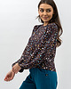bluzki z długim rękawem damskie Bluzka ,,SILA " flowers 1