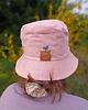 czapki damskie Czapka bucket niezapominajki 1