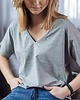 t-shirt damskie T-shirt Basic Gray 1