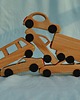 klocki i zabawki drewniane Sportowy samochód 2
