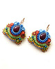 kolczyki soutache Sutaszowe kolczyki CANCUN 1