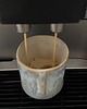 kubki Mała Czarka Espresso Perłowy Błękit Ceramika 120 ml 6