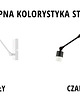 kinkiety Czarny kinkiet z regulowanym ramieniem ENNA LOFT 7