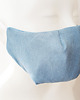 maseczki ochronne jeans damska solidna Maseczka ochronna profilowana 2