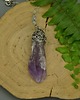 wisiory Wisiorek talizman duży surowy ametyst wire wrapping 2