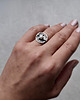 pierścionki srebrne Sunset ring srebrny pierścionek z perłą 6