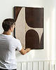plakaty Plakat Brązowa abstrakcja 4