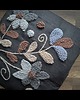 poduszki plecione Poduszka kwiaty punch needle boho natural 3
