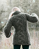 swetry damskie  100% Merino sweter na drutach 2