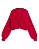 swetry damskie  Alpaka sweter Rosalia - czerwony 2