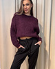 swetry damskie  Sweter boucle Prugna 2