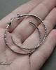 kolczyki wire wrapping Kute koła-kolczyki 4